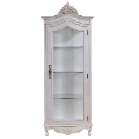 Gabriele French Provincial Single Glass Door Armoire
