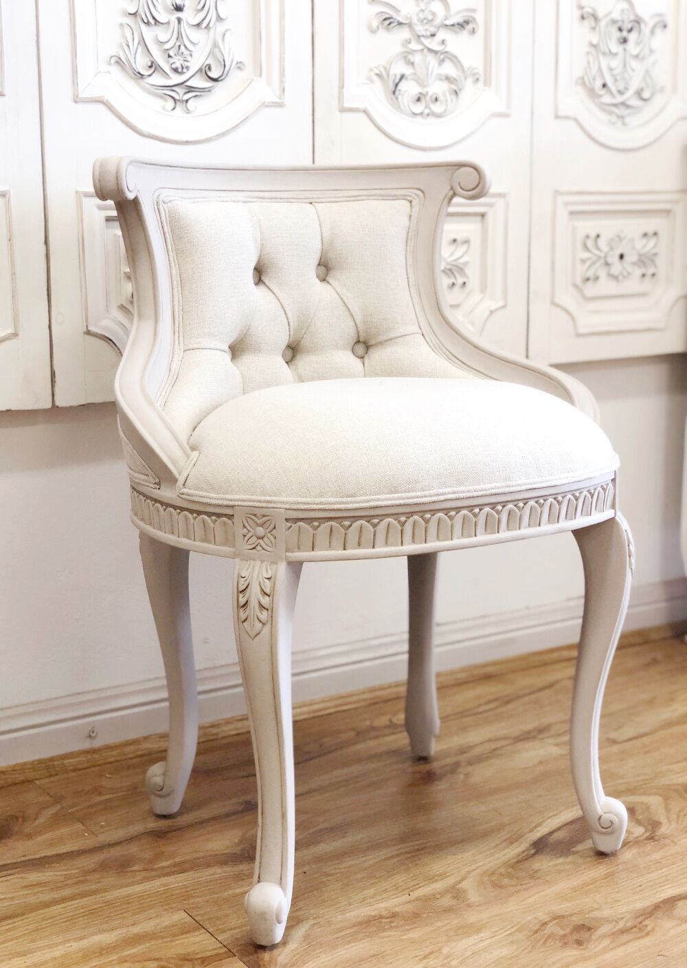 Madison Vanity Dressing Stool - Image 2