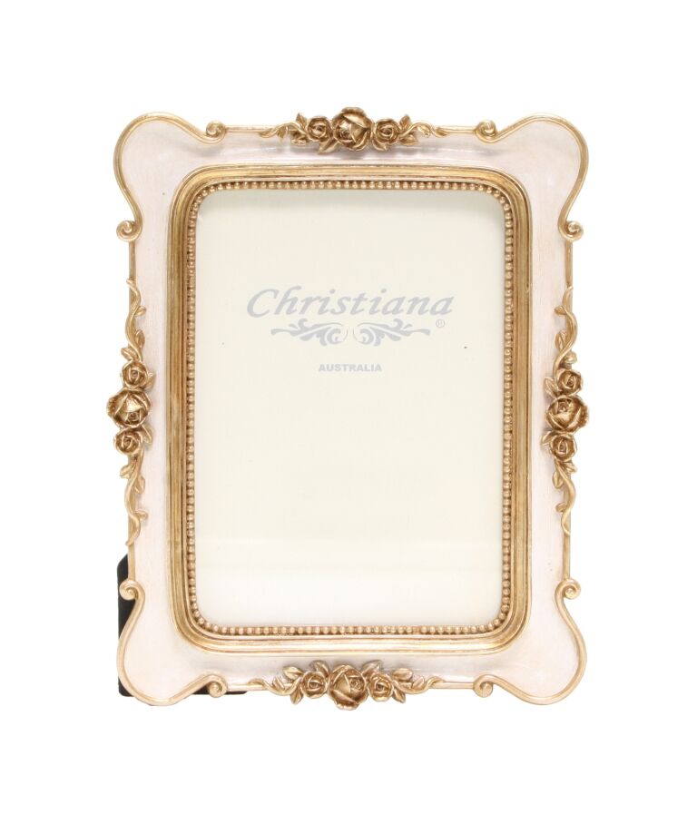 Roses Gold and Beige Photo Frame - Image 2