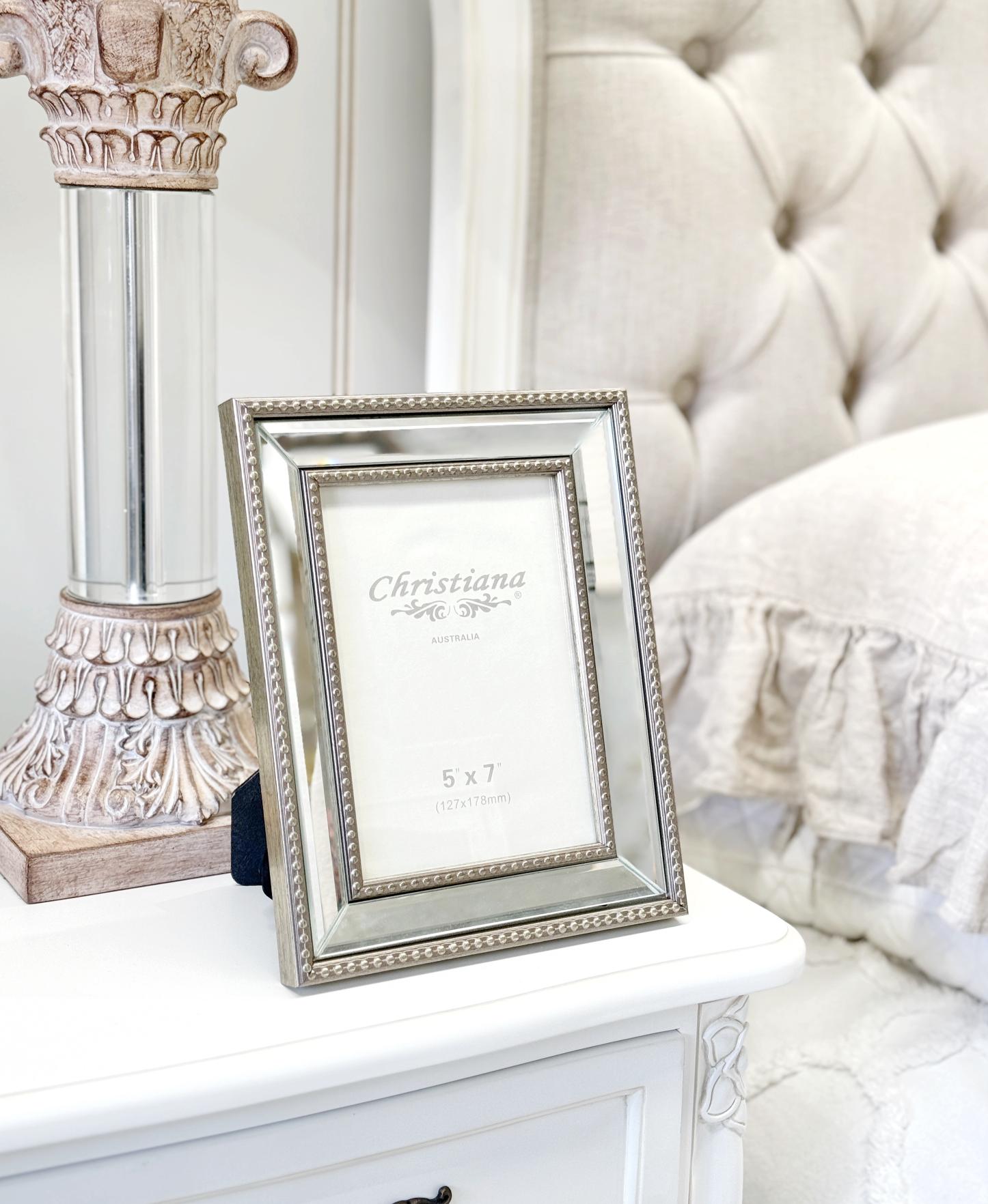 Silver Beaded Photo Frame - Image 2