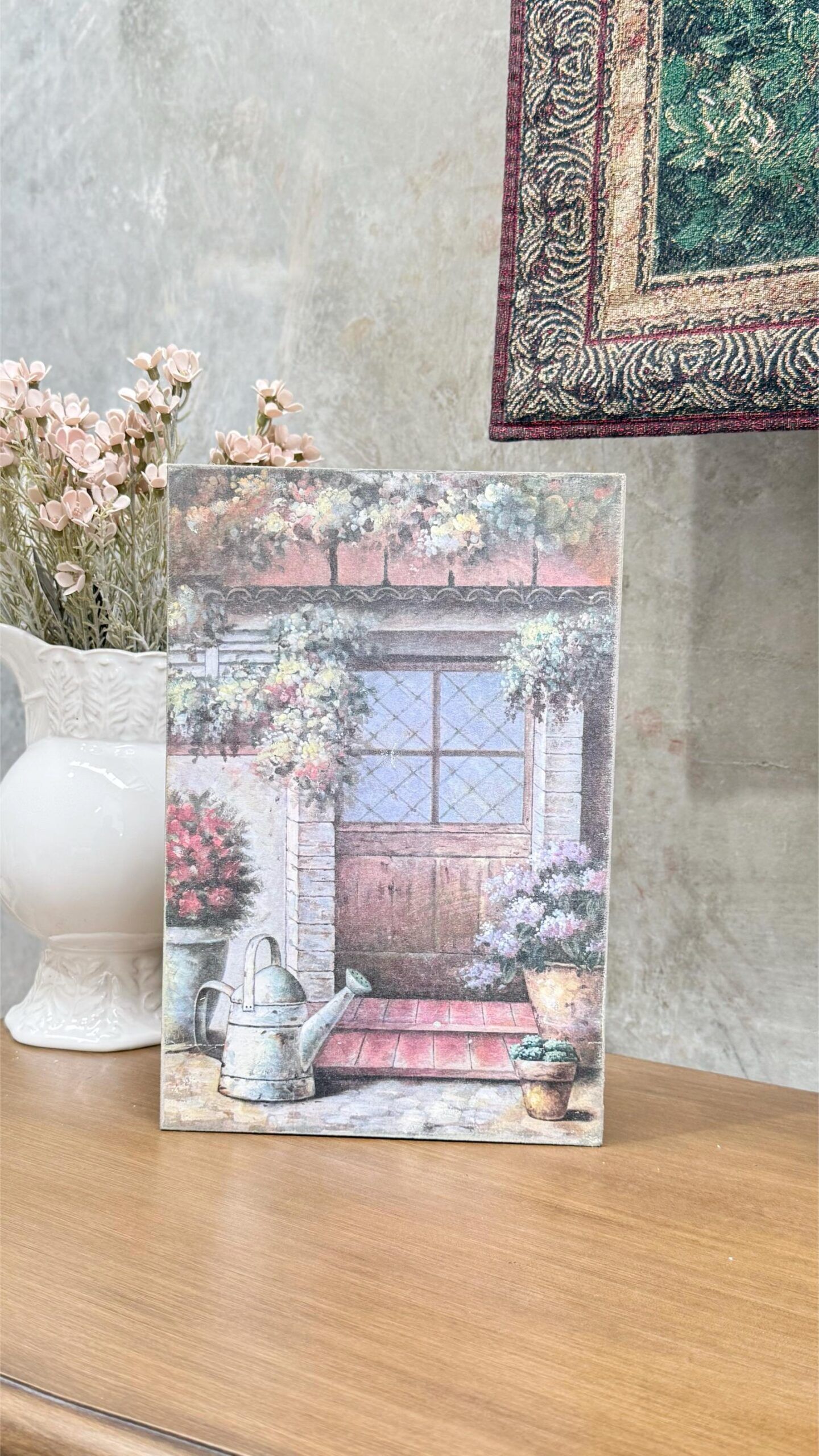 Rustic Cottage Canvas Art