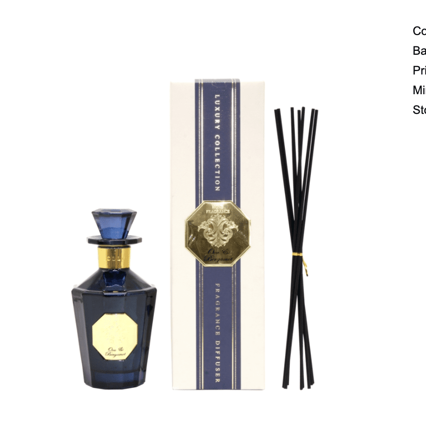 Oud & Bergamot Luxury Reed Diffuser 230ML - Image 3