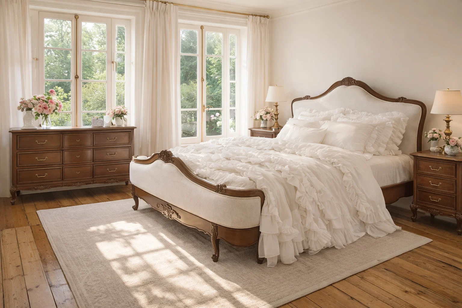heritage-brown-french-provincial-bedroom